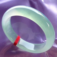 清水小圈口正圈翡翠手镯